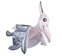 ZAICOLER Modèle Gonflable éducatif de Jouet de Dinosaure pour Le Plaisir de Fête de Piscine en PVC 29,5 Pouces pour Les Enfants (Ptérosaure ailé Ailes Couleur Chair Argent)