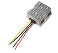 ZAICOLER Module Convertisseur Boost Résistant aux Chocs 12 V à 15 V 10 A avec Protection Multiple pour Barre Lumineuse LED - Coque en Résine époxy, pour équipement de sécurité