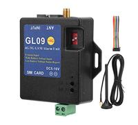 ZAICOLER Module D'alarme de Sécurité 4G 3G Gsm Pour Surveillance de Maison et Entrepôt,8 Canaux D'entrée Contenu D'alerte Personnalisable Option Port Nc No DC 5V 15V Plastique Abs (version européenne)