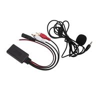 ZAICOLER Module sans Fil pour Voiture, Adaptateur AUX Durable avec Microphone Mains Libres pour, Lecture de Musique Via, Câble de 1,5 M