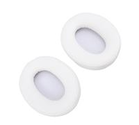 ZAICOLER Oreillettes de Remplacement en Cuir protéiné, Coussinets d'oreille Confortables de qualité Supérieure pour Cloud et Flight, 2 Pièces en Mousse à Mémoire de Forme Haute densité (White)