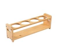 ZAICOLER Organisateur D'huile pour la Cuisine, 4 Trous en Rond de Bouteille D'huile Multifonctionnel Organisation de Stockage de Cuisine Organisateur de Condiments Anti-Glissement (Small Round)