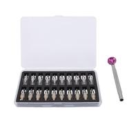 ZAICOLER Outil de Pose Daiguilles de Montre en Acier Inoxydable pour Horlogers Professionnels Reglage Precis des Aiguilles Dheure Minute Seconde Inclus 20 Tailles Goupilles