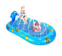 ZAICOLER Pad Splash pour Les Enfants, Splash Pad Sprinkler pour Les Enfants pour Tout-Petit Summer Water Water Pool Pool Sprinkler pour Les Piscine Gonflable