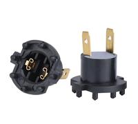 ZAICOLER Paire de Supports d'ampoule de Douille de Phare, en Plastique avec des Caractéristiques Stables, pour 3 5 323 ER6 F SL1000