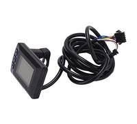 ZAICOLER Panneau de Commande D'affichage LCD pour Vélo électrique avec Performances étanches pour la Visualisation des Données en Temps Réel et L'enregistrement du Kilométrage, pour Vélos électriques,