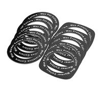 ZAICOLER Papier de Protection pour Chauffe-Cire Accessoire de Nettoyage Pratique pour Machine à Épiler pour L'épilation 100 Pièces Rondes et Quadrates pour la Plupart des Chauffe-Cire de Taille