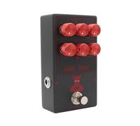 ZAICOLER Pédale D'overdrive pour Basse pour Bassistes Se Produisant en Concert Simulation D'ampli à Lampes Recrée Chaleur Vintage et Punch Moderne éGaliseur 2 Bandes Contrôle