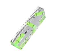 ZAICOLER Petit Niveau, Niveau de Construction en Acrylique, Outil de de Poche avec Bulles Verticales Horizontales à 45 Degrés, pour une Mesure Précise et une Construction de Machiniste Domestique