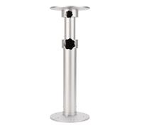 ZAICOLER Pied de Table Réglable pour Camping Car 17,7-27,5 Pouces pour Bateau Yatch Camping Car Campeurs Construction en Alliage D'aluminium Robuste Antirouille Capacité de Charge