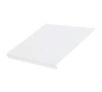 ZAICOLER Planche à Découper en Acrylique avec Comptoir Lèvre, Planche à Découper sans Glissement de à Transparent Carton à Acrylique Transparent pour Comptoir de Cuisine (45 * 60cm)