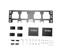 ZAICOLER Plaque de Montage pour Boîte à Outils, Support de Montage Latéral en Alliage d'aluminium, Organisateur de Rangement pour Boîte à Outils, Idéal pour l'avant du Roulement