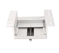 ZAICOLER Plaque de Relevage de Bateau Manuelle Réglable 6 Pouces pour Bateliers Naviguant en Eaux Peu Profondes éLévation Verticale 6 Pouces Optimise Hauteur D'hélice Supporte