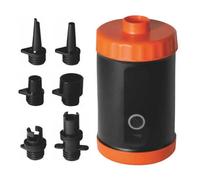 ZAICOLER Pompe à Air Rechargeable 6.3 Mètres Carrés 3-4 Fois sur Une Charge 5 Buses Différentes Conception de Prise à Une Main Gonflage Électrique sans Fil ABS et Batterie Puissante