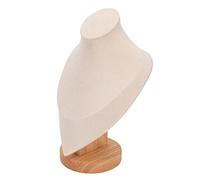 ZAICOLER Présentoir de Collier, Présentoir de Collier, Présentoirs de Collier, Support de Collier Polyvalent et élégant, Support de Buste de Bijoux en Bois pour la Maison, Magasin de