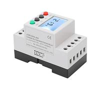 ZAICOLER Protecteur de Tension triphasé à 4 Fils, écran LCD, Relais de Protection contre les Surtensions et les Sous-tensions pour les Travailleurs D'usine