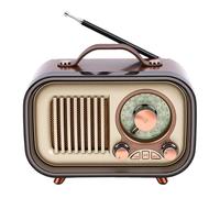 ZAICOLER Radios Portables AM FM SW, écoute Fiable ABS 2000 MAh Antenne Télescopique Type C Haut-Parleur Bluetooth Rétro avec Câble de Chargement USB Radio Portable pour la Maison