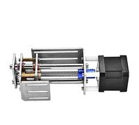 ZAICOLER Rail de Guidage de Mouvement Linéaire Coulissant 60 Mm pour Machine de Gravure CNC, Acier Inoxydable Durable et Réglable pour le Travail du Bois