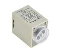 ZAICOLER Relais de Retard de Temps, Relais de Retard des Années 30 avec un Grand de Minuteur de Bouton de Réglage de Temps, Timer à Semi-conducteurs 35 Mm DIN Rail pour un Contrôle de l'équipement