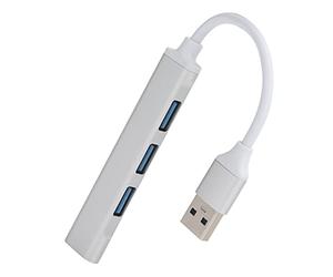 ZAICOLER Répartiteur de Hub USB en Alliage D'aluminium pour Une Conception D'apparence Généreuse et Une fonctionnalité Plug and Play pour XP/Vista/7/8 OS X avec Prise en Charge USB