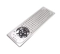 ZAICOLER Rinceuse de Verre, Rinceuse de Pichet en Acier Inoxydable, Lave-Tasse avec Tuyau de Bac D'égouttage pour évier de Bar et de café (INOX Couleur B)