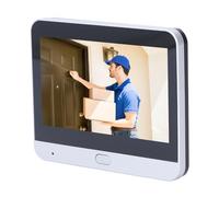 ZAICOLER Ring Doorbell, Caméra de Sonnette Vidéo 1920 * 1080p avec écran de 4,3 Pouces pour Usage Domestique