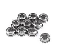ZAICOLER Roulement de Bride, 10pcs F684ZZ Ball Ball Bounge Miniature Easy Installation pour le Modèle D'imprimante 3D
