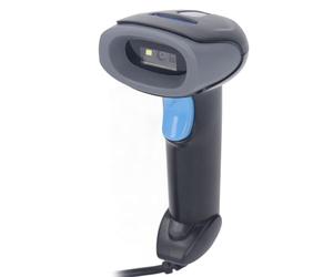ZAICOLER Scanner de Codes-Barres Portatif Filaire USB, Lecteur 1D 2D pour Inventaire D'entrepôt de Bibliothèque, Compatible avec Ordinateur Portable