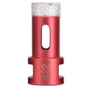 ZAICOLER Scie à Trou de Diamant, Scie à Trou de Carreaux M14 Facile à Utiliser pour le Marbre, Carreaux en Céramique (Scie cloche pour meuleuse d'angle 22mm)