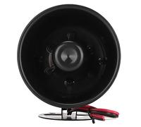 ZAICOLER Sirène Sonore 110DB 15W Klaxon de Sirène D'alarme Filaire à Décibels élevés pour Balcon ABS Blanc 1 X Klaxon D'alarme