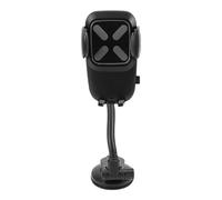 ZAICOLER Support de Téléphone de Voiture, Support Col de Cygne Flexible de 11 Pouces avec Rotule 360 et Stabilisateur Anti-secousse, Ventouse en Gel Collant Réutilisable pour Smartphones de 4 à 7