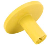 ZAICOLER Support D'entraînement pour Tees de en Caoutchouc, Hauteur Réglable, pour Practice et Tapis D'entraînement, 1 X Tee de (Yellow)