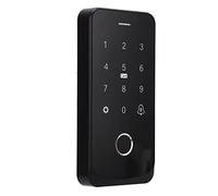 ZAICOLER - Système de Contrôle D'accès Extérieur par Empreinte Digitale, Lecteur de Carte étanche NFC avec Rétroéclairage Bleu pour Les Entreprises et Les Lieux Publics, Conception ABS Robuste