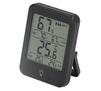 ZAICOLER Thermomètre et Hygromètre Numérique, Compteur de Température électronique Précis pour L'intérieur, L'extérieur, les Bureaux, les Maisons avec écran LCD Clair
