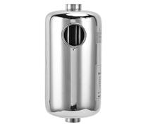 ZAICOLER Thermostat échangeur de Chaleur de Piscine 25 KW Limiteur de Débit Intégré Spécialement Conçu Supports Fixation en Acier Inoxydable équipement de Chauffage Acier Inoxydable