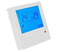 ZAICOLER Thermostat Intelligent à Ventilo-convecteur LCD pour Le Contrôle de la Température Ambiante, Facile à Utiliser pour Le Salon et la Chambre à Coucher, Matériau PC ABS