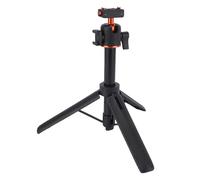 ZAICOLER Trépied Perche à Selfie, Libération Rapide avec Aimant Rotatif à 360 Degrés, Stabilisateur Sphérique en Métal 2 en 1 pour Caméra d'action, Hauteur Réglable, Idéal pour Vlog