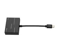 ZAICOLER XQD - Lecteur de Carte Mémoire, Adaptateur de Type C Haute Vitesse pour Série G, Taux de Lecture jusqu'à 500 Mo/s, pour/Mac OS, Matériau ABS