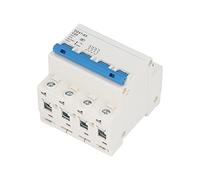 ZAICOLER ZAICOLER Disjoncteur à Montage sur Rail DIN Mini 4P MCB en Nylon, capacité de Rupture 6000A 400V 20A pour Bâtiments Résidentiels