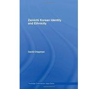 Zainichi Korean Identity And Ethnicity