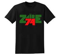 Zaire 74 T-Shirt Fun African Pride Shirt Men's Unisex Tee Black M