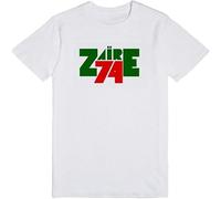 Zaire '74 T Shirt Fun African Pride Tees White M