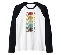 Zaïre Congo Retro Manche Raglan