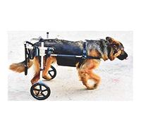 Zairmb Réglable Fauteuil Roulant pour Chien Scooter pour Chien Fauteuil Roulant pour Chien Poussette avec Patte arrière supportée Aides pour Chien Fauteuil Roulant pour Chien-M for 15-20kg