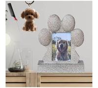 ZaiZaiSMao Cadeaux pour Le Décès d'un Chien avec Souvenir en Poils De Chat, Objets Commémoratifs Et Funéraires pour Chats Exposition De Photos pour Honorer Un Animal Chéri