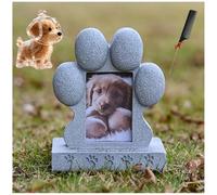 ZaiZaiSMao Cadeaux pour Le Décès d'un Chien et Porte-Clés pour Poils De Chien, Boîte-Cadre Commémorative pour Chien Exposition De Photos pour Honorer Un Animal Chéri