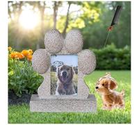ZaiZaiSMao Cadeaux pour Le Deuil d'un Chien avec Porte-Clés pour Poils De Chat, Objets Commémoratifs Et Funéraires pour Chats Exposition De Photos Cadeau pour Les Amoureux des Chiens