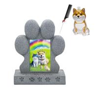 ZaiZaiSMao Cadeaux pour Le Deuil d'un Chien et Porte-Clés pour Poils De Chat, Cadeau pour Le Décès d'un Chien Exposition De Photos Cadeau pour Les Amoureux des Chiens