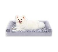 ZaiZaiSMao Panier pour Chien Grande Taille, Couchage Chien Memoire de Forme Coussin avec Structure Paniers Et Mobilier pour Chiens,XL（105 * 75 * 20cm）