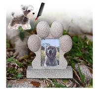 ZaiZaiSMao Pierres Commémoratives pour Chats avec Porte-Clés pour Poils d'animaux, Cadeau pour Quelqu'un Qui a Perdu Un Chien Exposition De Photos Cadeau pour Les Amoureux des Chiens